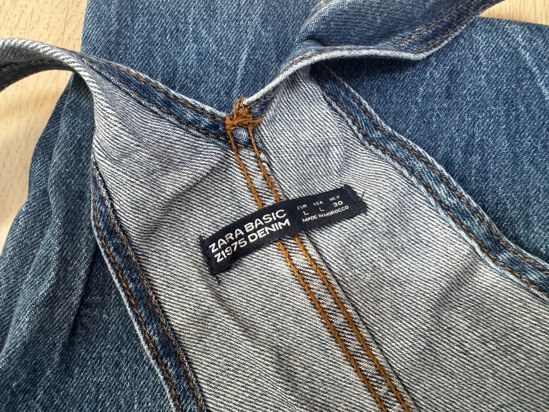 자라 데님 오버롤 상품이미지6