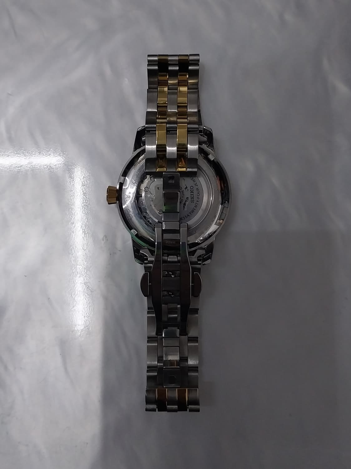 (새상품) 세이코 Presage 샴페인 그린 콤비 상품이미지3