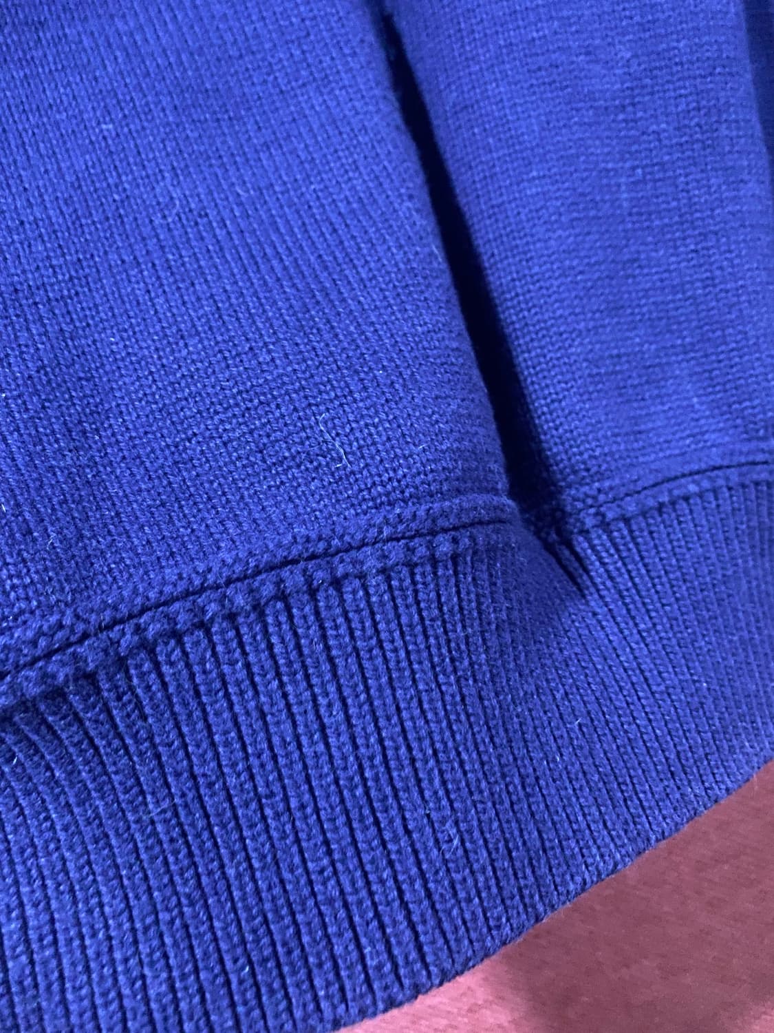 마리떼 프랑소와 저버 네이비 로고 니트 S 상품이미지8