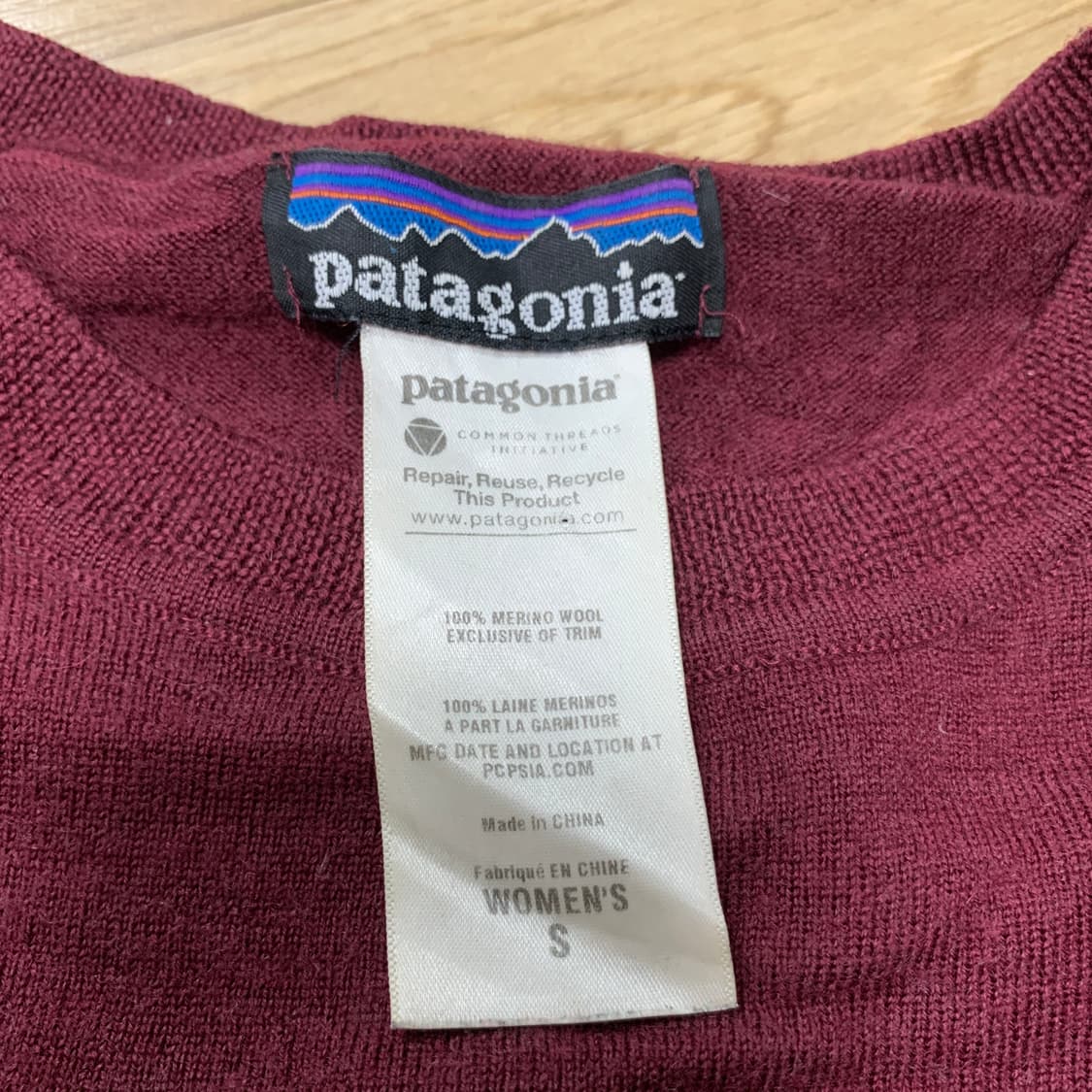 S)Patagonia 파타고니아 여성 울 니트 상품이미지3