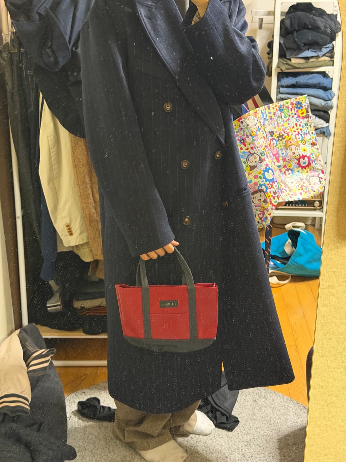 엘엘빈 레더 미니 토트백 상품이미지2