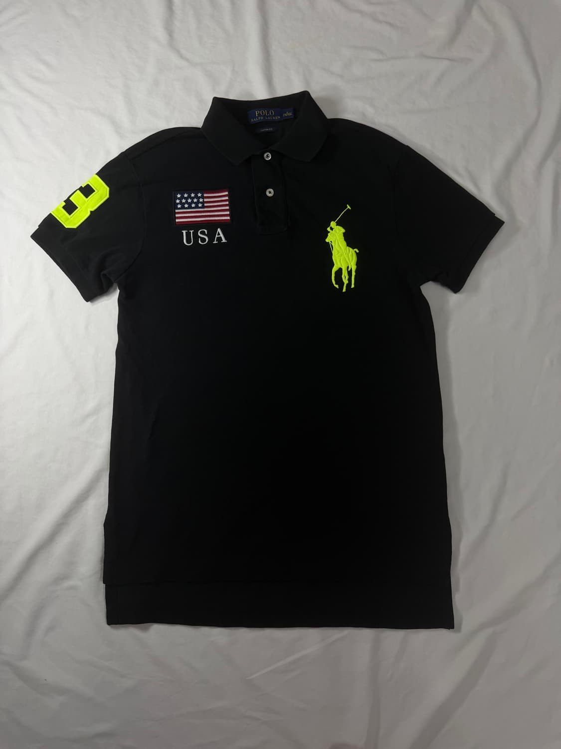 폴로 랄프로렌 빅포니 성조기 카라티 상품이미지1