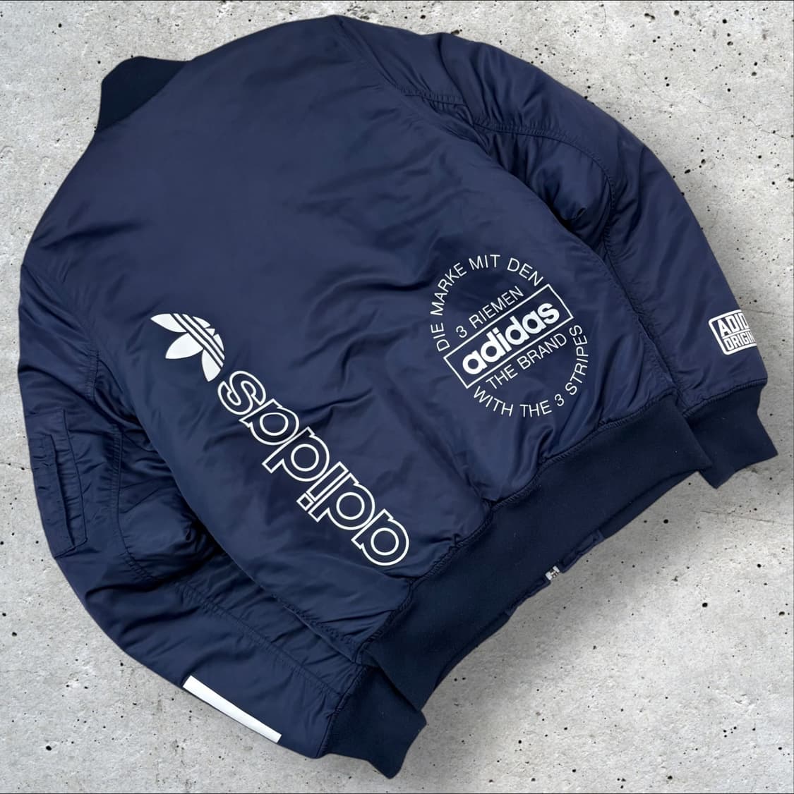 [85] 아디다스 오리지널스 네이비 봄버 자켓 B382 상품이미지2