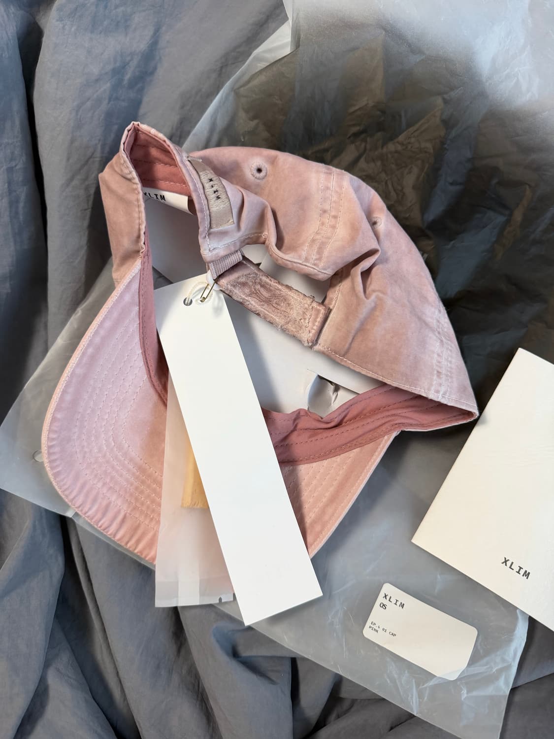 Xlim 엑슬림 캡  ep4 01cap 핑크 상품이미지2