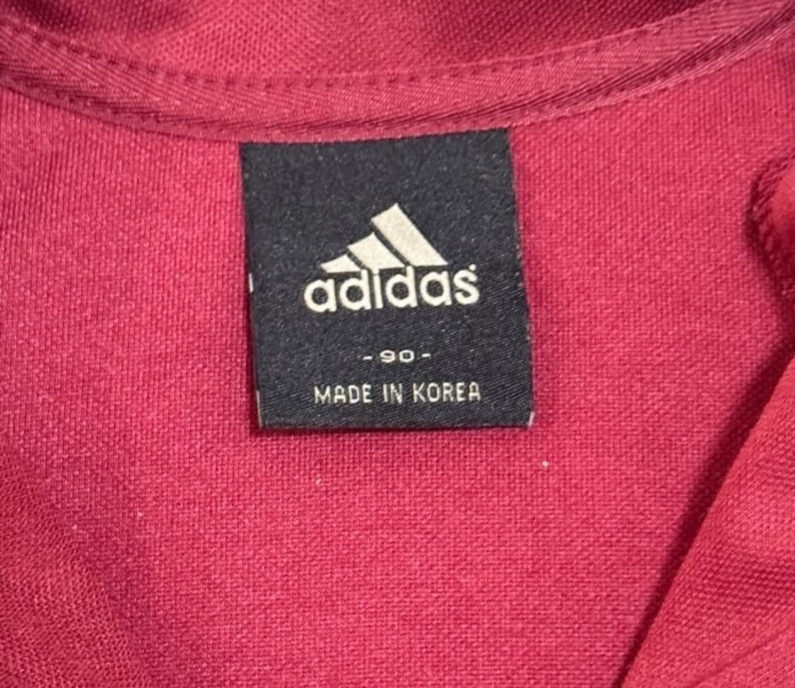 아디다스 버건디 트랙탑 져지집업 90/S 상품이미지3