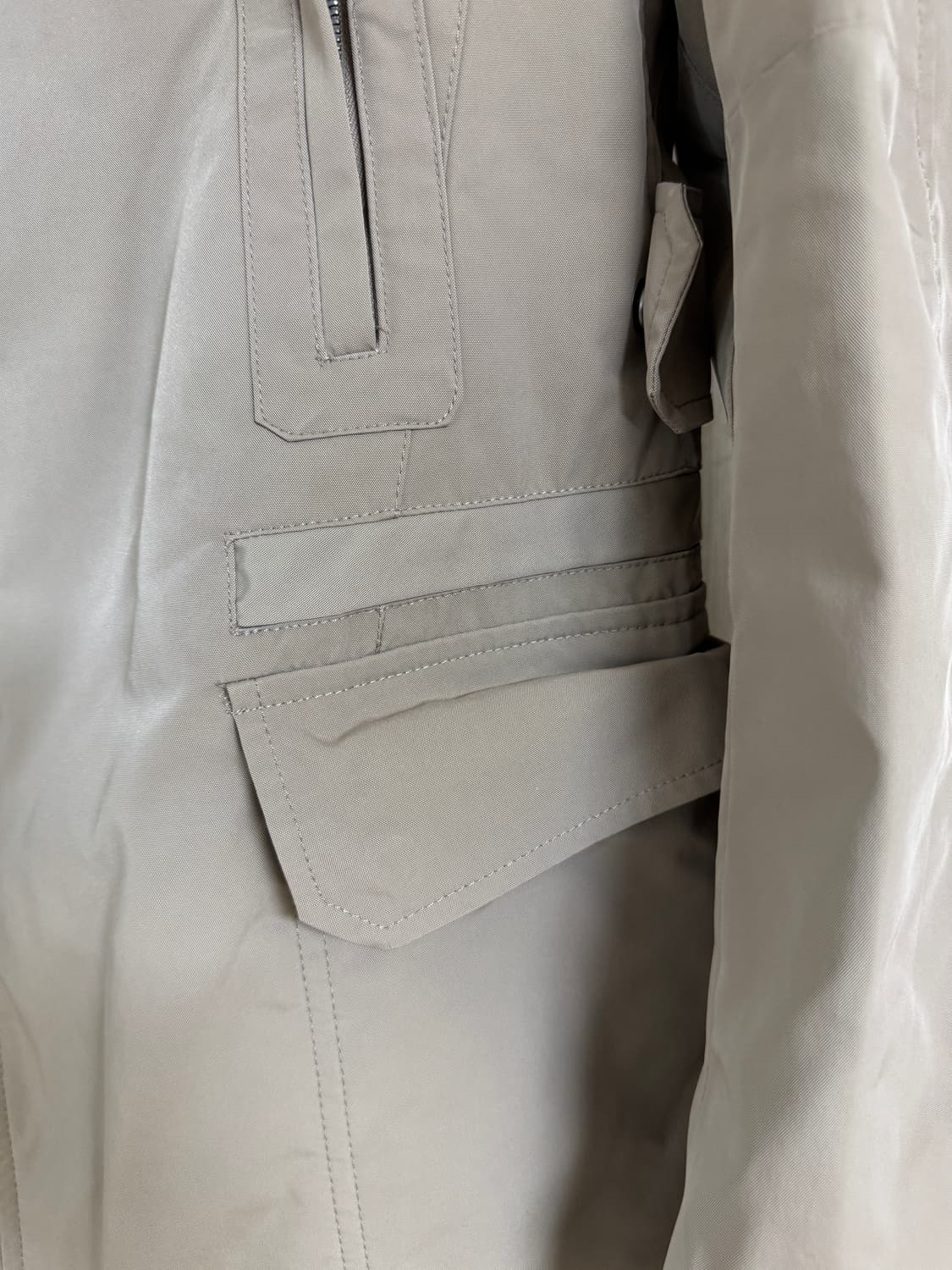 타임옴므 프렌치 코트 자켓 양가죽 패치 100 상품이미지3