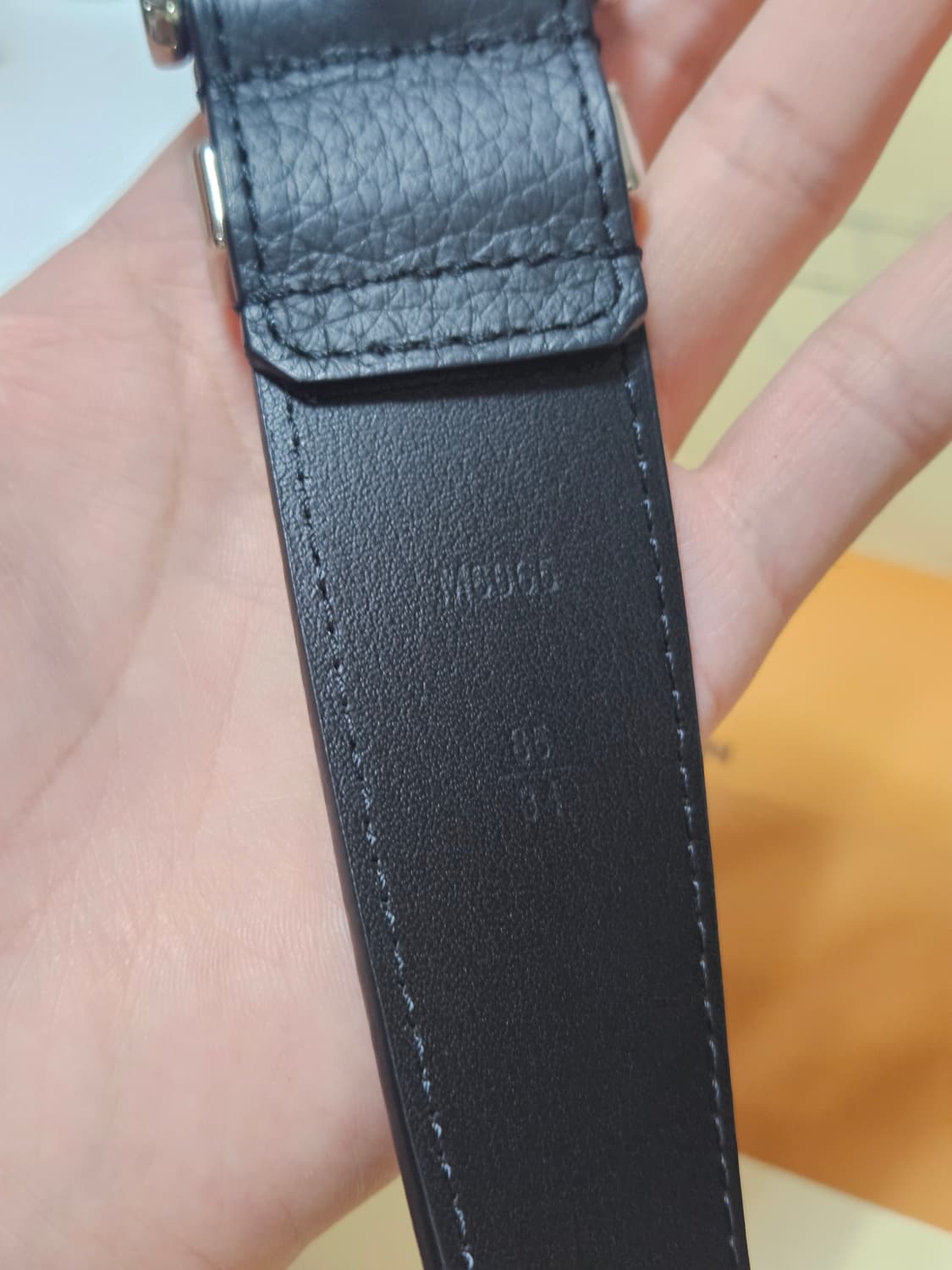 루이비통 퐁 뇌프 벨트 35mm 85Size 상품이미지4