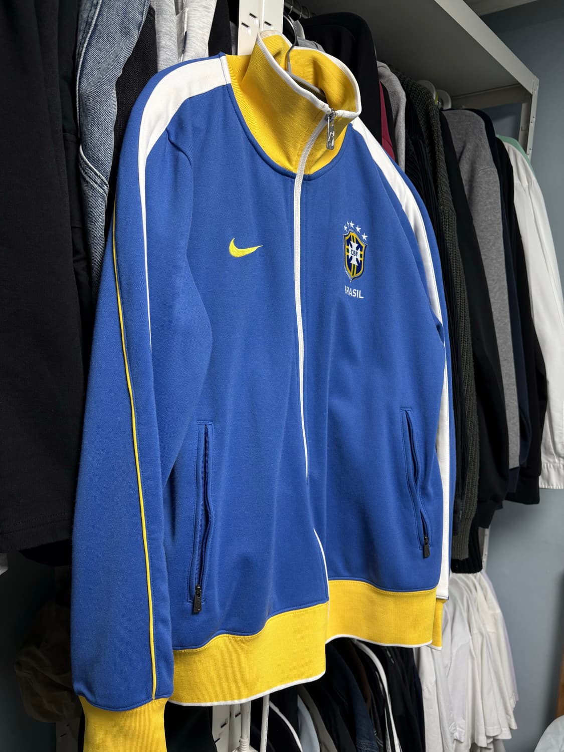 나이키 브라질 트랙탑 져지 (M) 상품이미지3