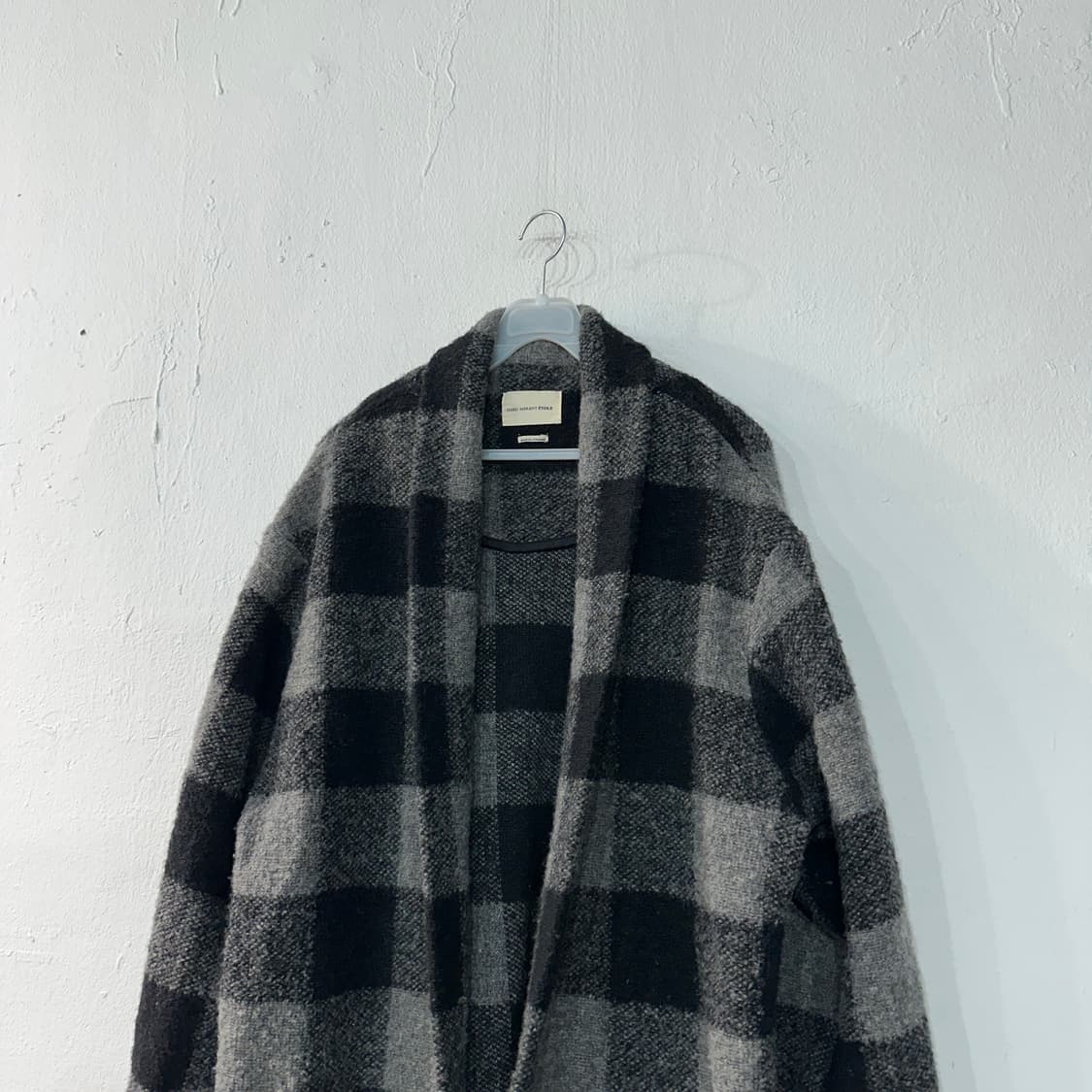 이자벨마랑 체크 코트 38 size 상품이미지2