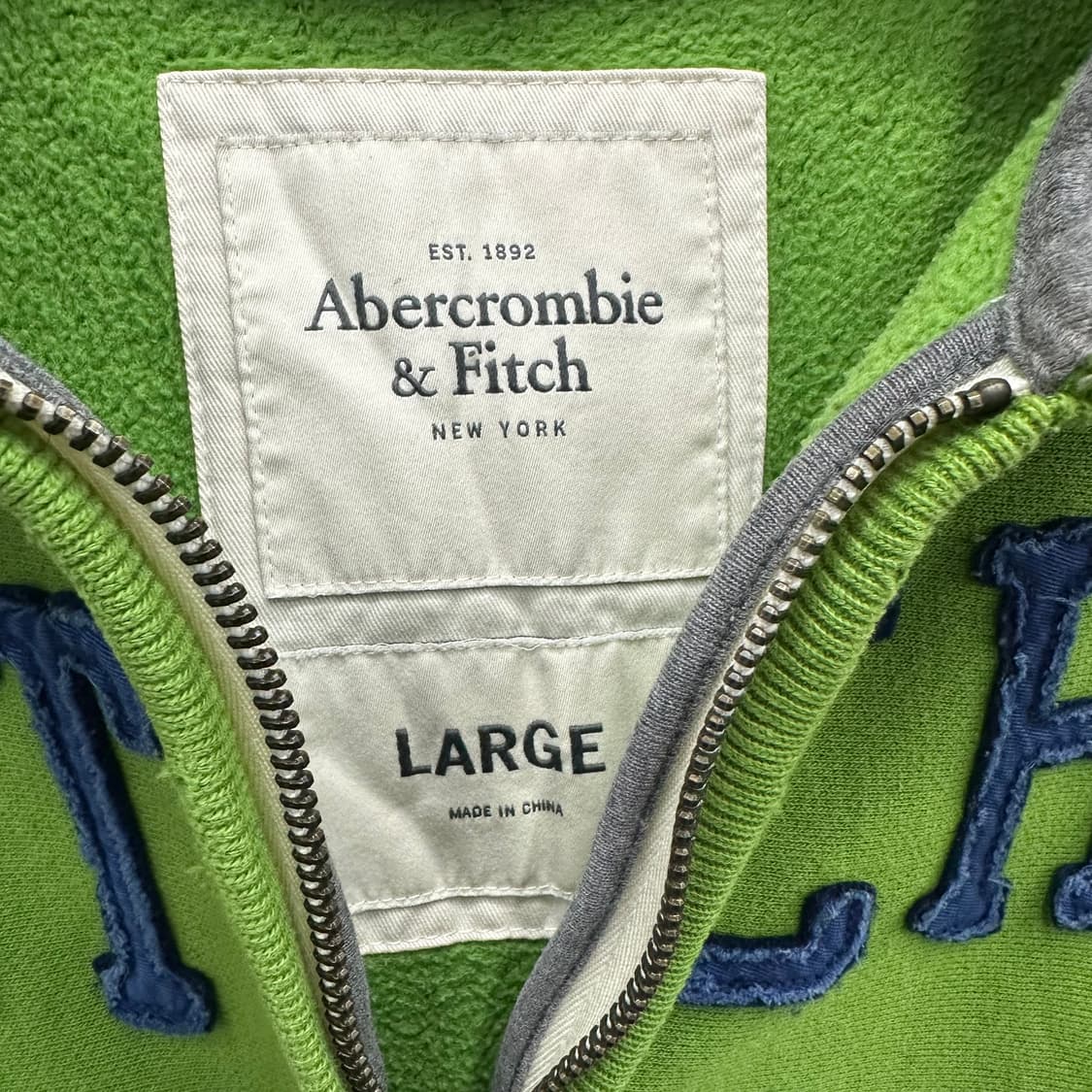 100 아베크롬비 y2k 남자 대장급 후드집업 상품이미지3