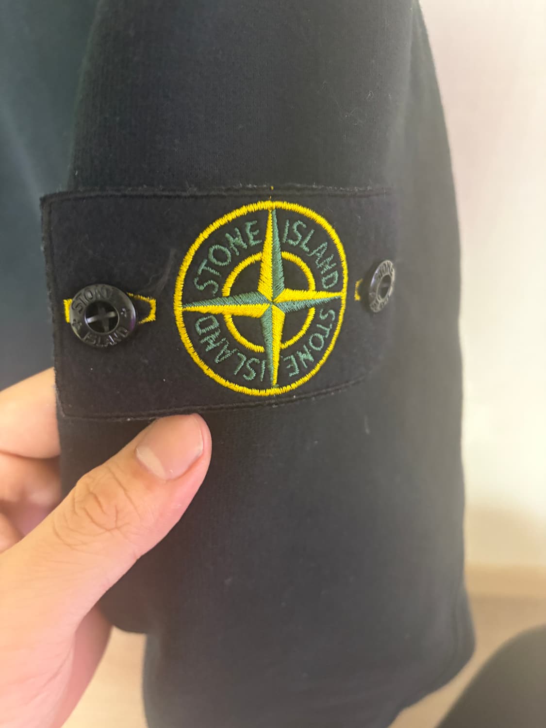 스톤아일랜드 블랙 맨투맨 XL 상품이미지2