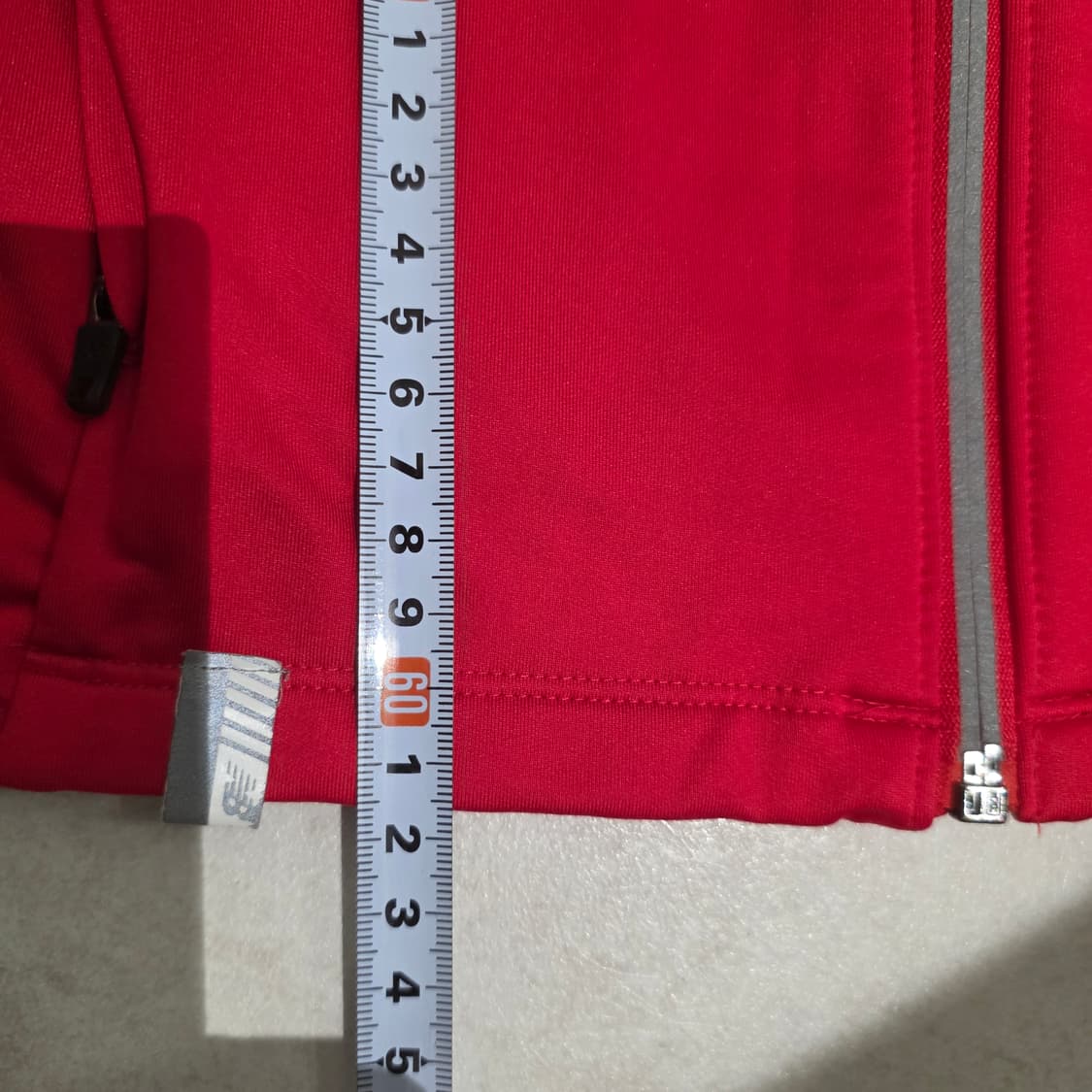 뉴발란스 집업 자켓 레드 S 상품이미지8