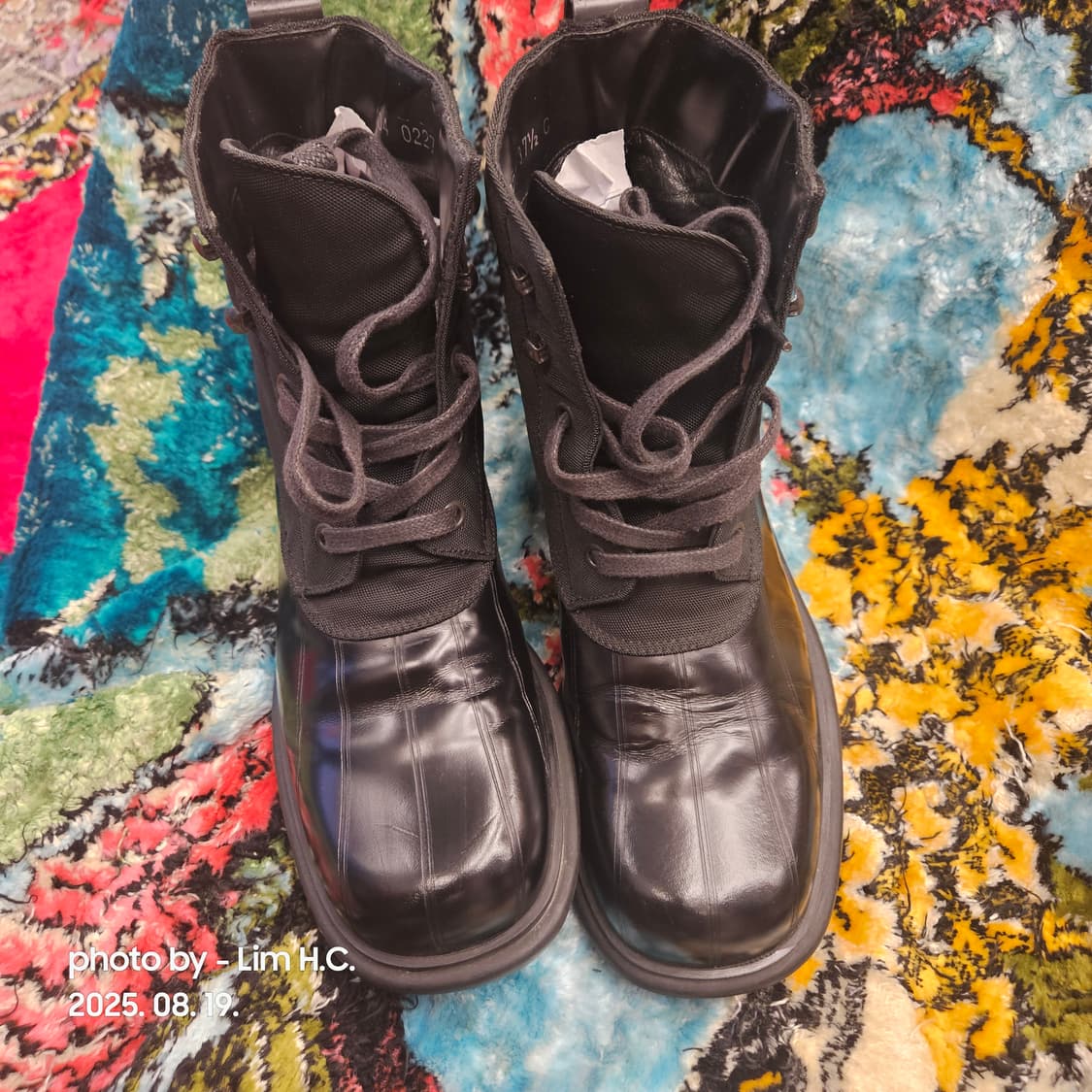 Gucci 구찌 레이스 컴뱃 부츠 37 1/2 상품이미지3