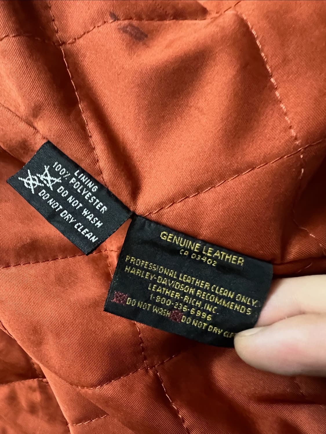 할리데이비슨 라이더자켓 가죽자켓 상품이미지7