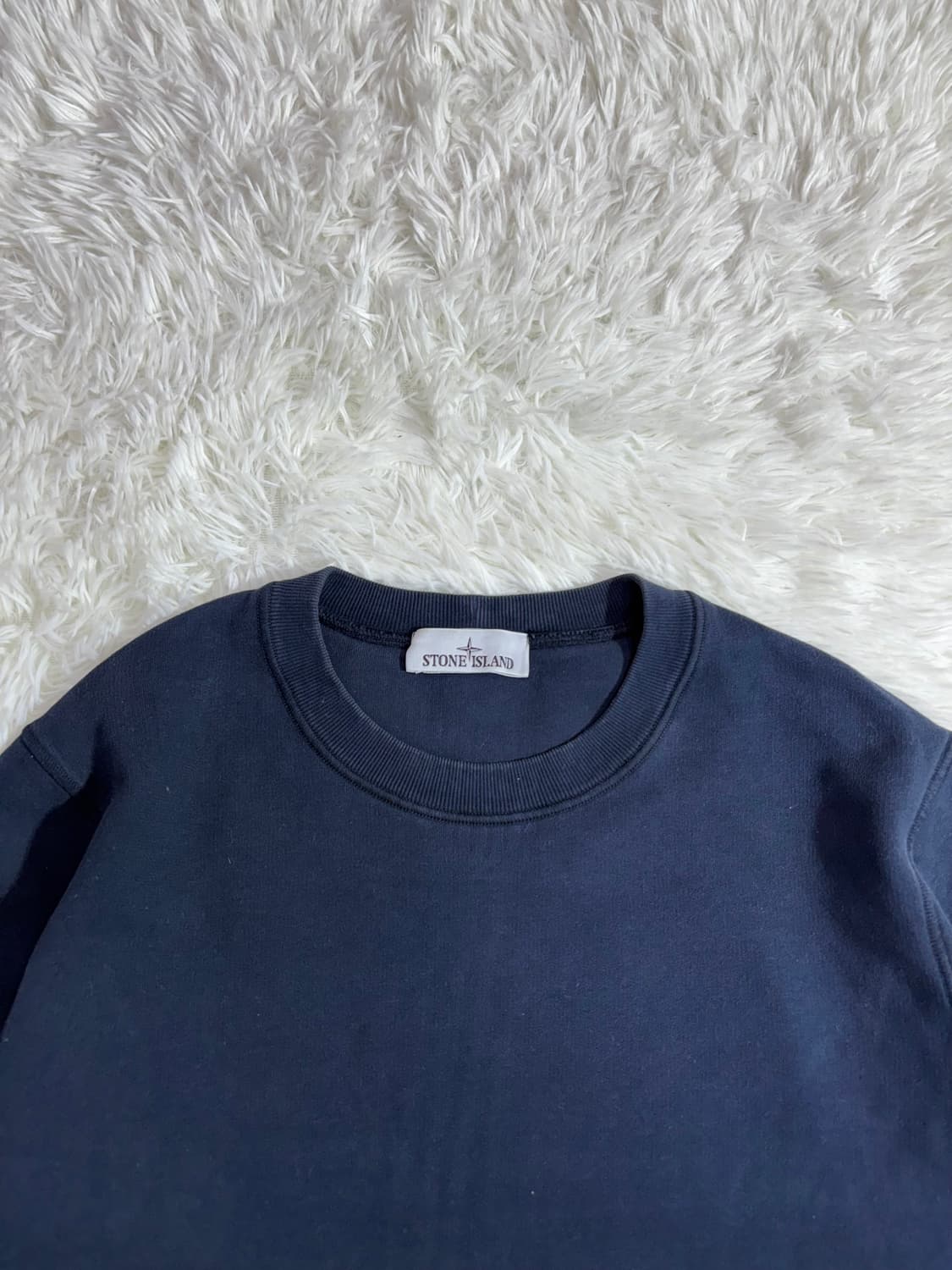 스톤아일랜드 신형 다크네이비 와펜 맨투맨  상품이미지5