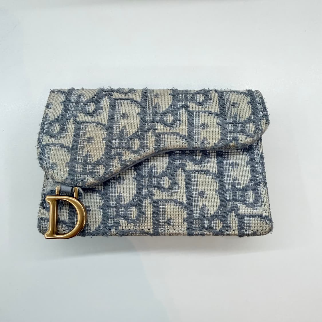 디올 오블리크 새들 카드지갑 상품이미지2