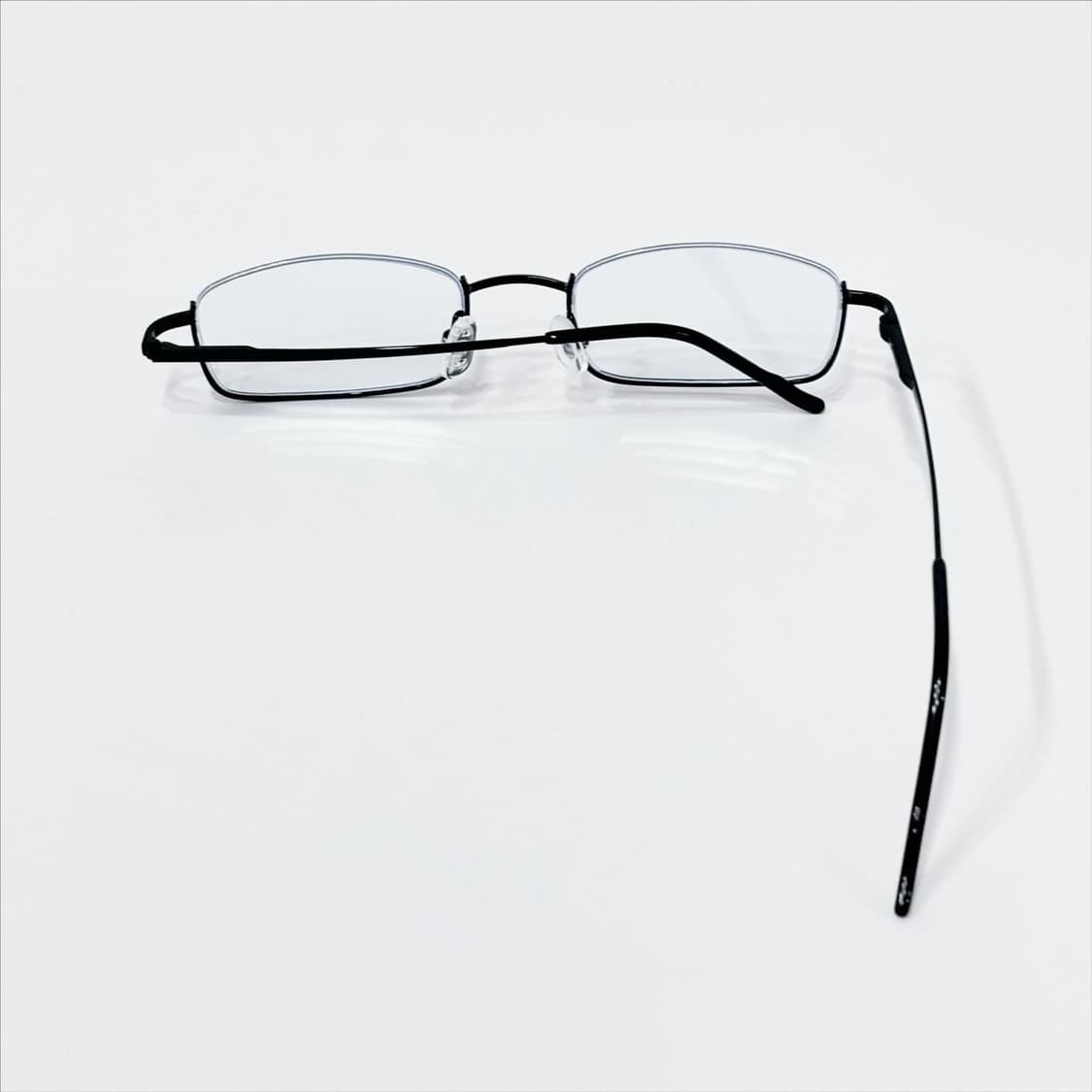 블랙 스퀘어 언더림 데드스탁 빈티지안경 상품이미지3