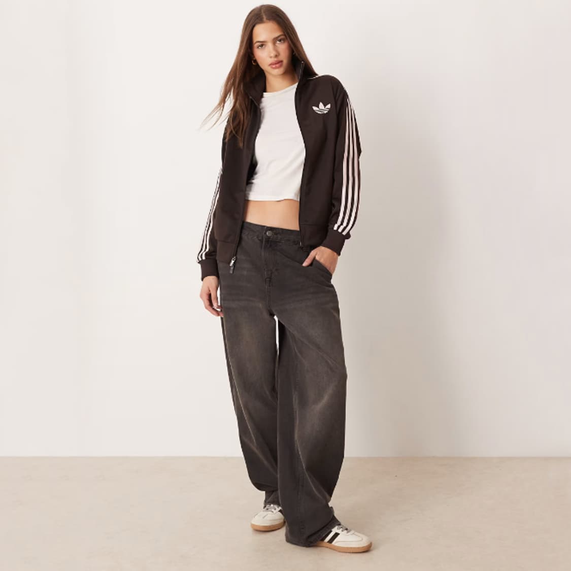 아디다스 파이어버드 루즈 초코 핑크 져지 - M 상품이미지3