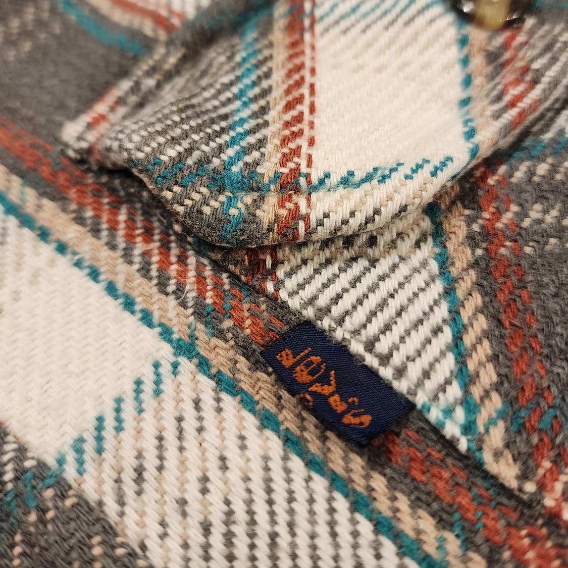 90s 리바이스 네이비탭 플라넬셔츠 상품이미지1