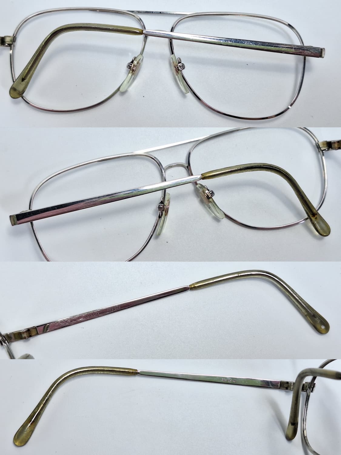 90s 일본 빈티지 니콘 FB623 투브릿지 더블브릿지 안경테 빈티지 상품이미지3