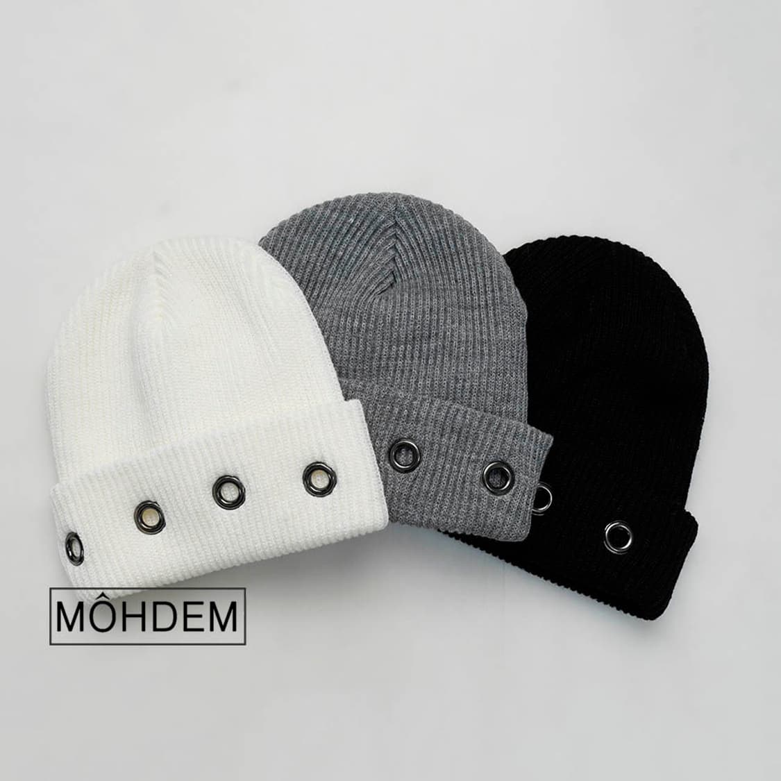 [Unisex] Y2k 리벳 비니 모자 상품이미지3