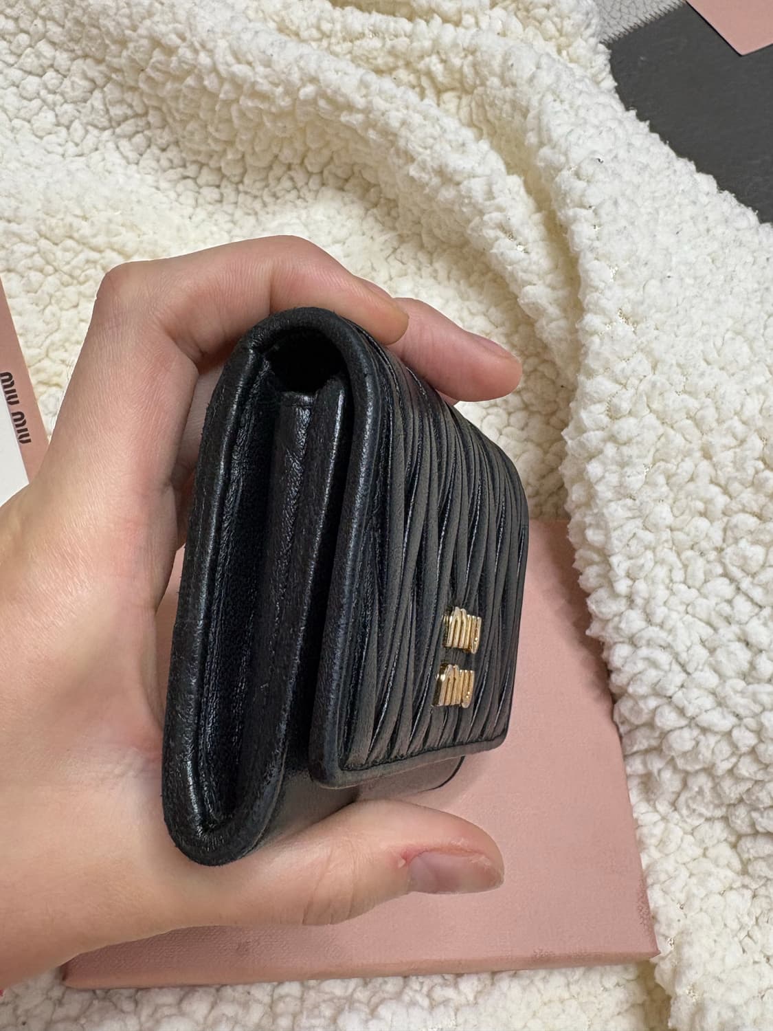 미우미우 반지갑 (정품) 상품이미지5