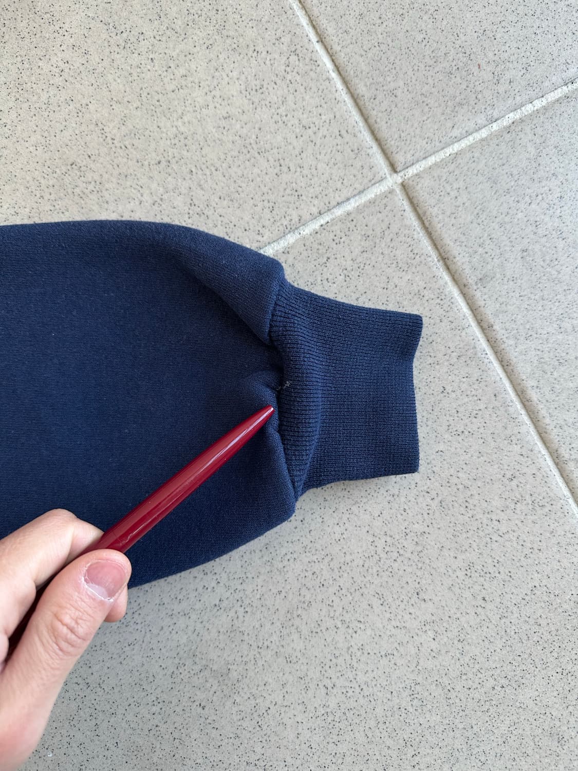 90s 빈티지 러셀 후드집업 네이비 L USA 상품이미지10