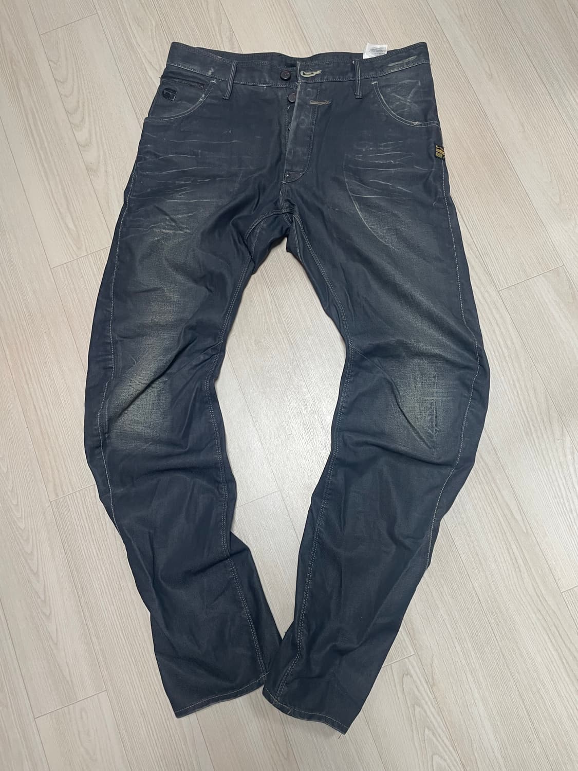 [G-STAR RAW] Riley Loose Tapered 코팅 데님 3 상품이미지1