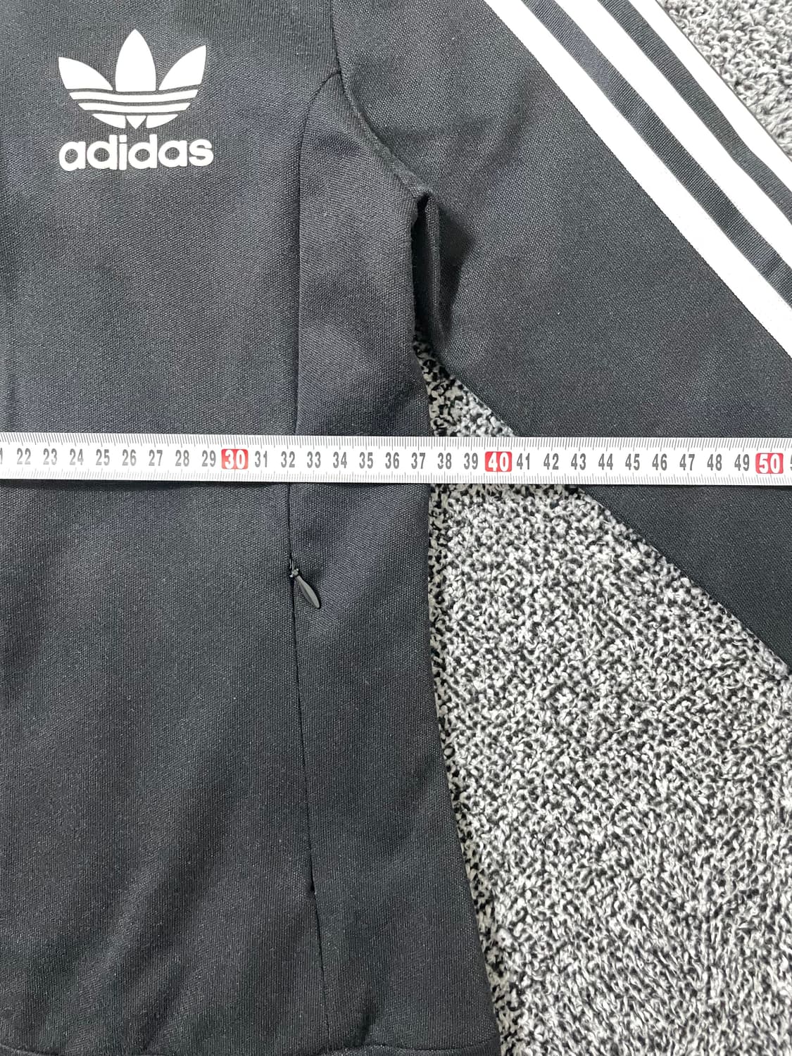 빈티지9. 아디다스 져지 딥차콜 유로파 딱붙핏 트랙탑 자켓 점퍼 상품이미지5