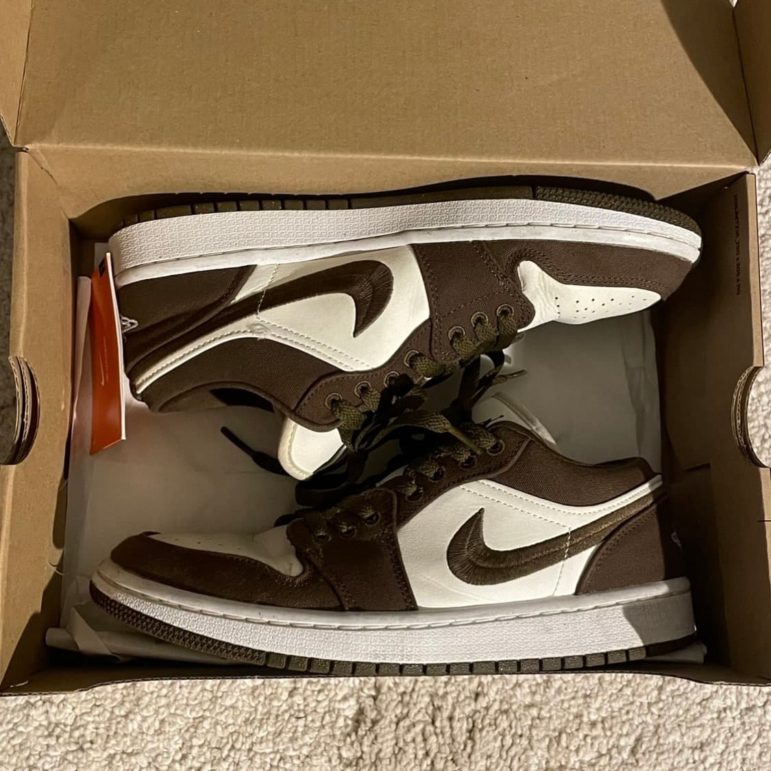 나이키 조던 로우 SE 라이트올리브 [250] 상품이미지4