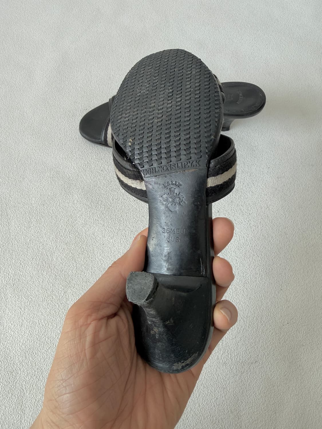 [EU36.5]발리(BALLY) 뮬(ITALY) 상품이미지7