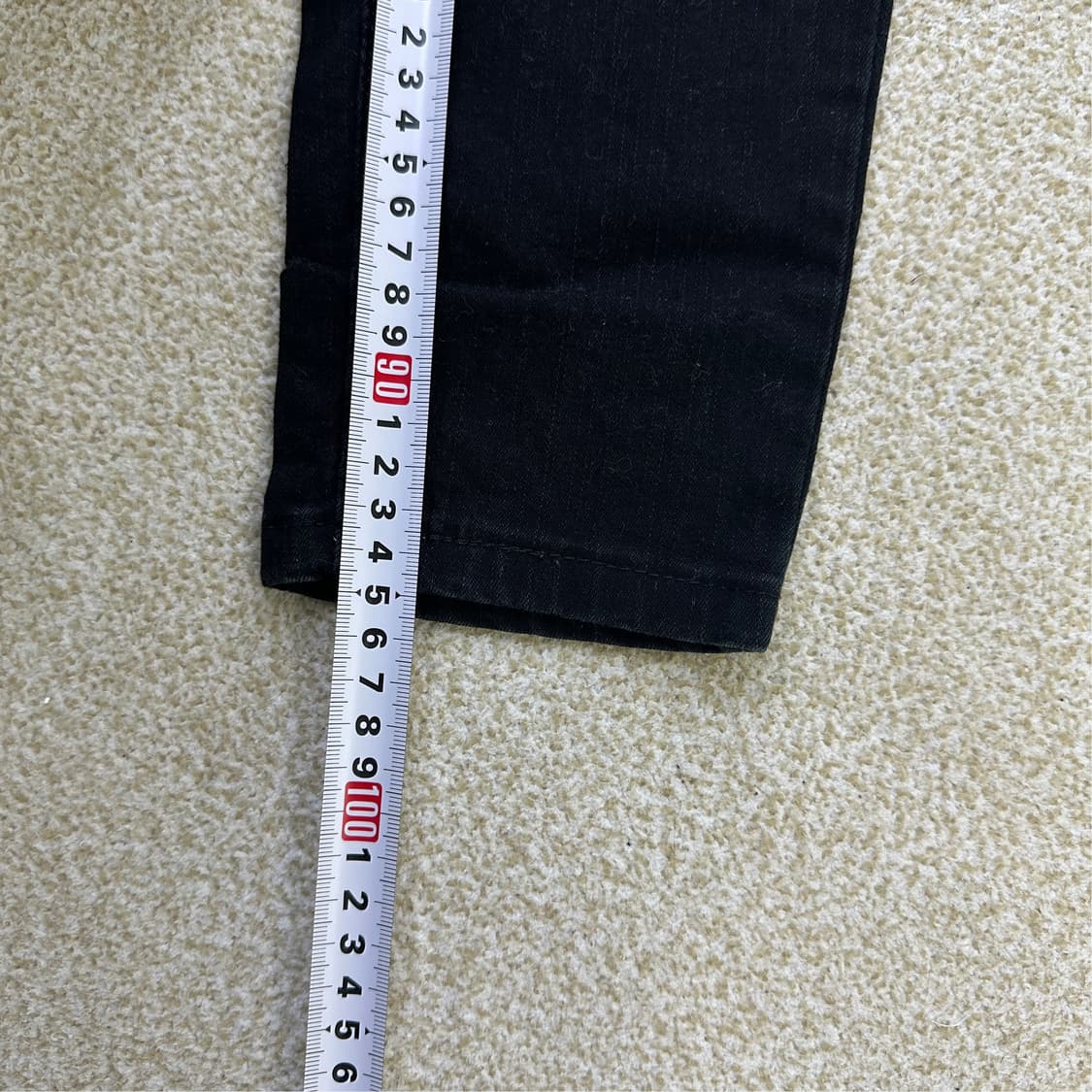 27/30 리바이스 블랙 데님 스키니진 0316D 상품이미지2