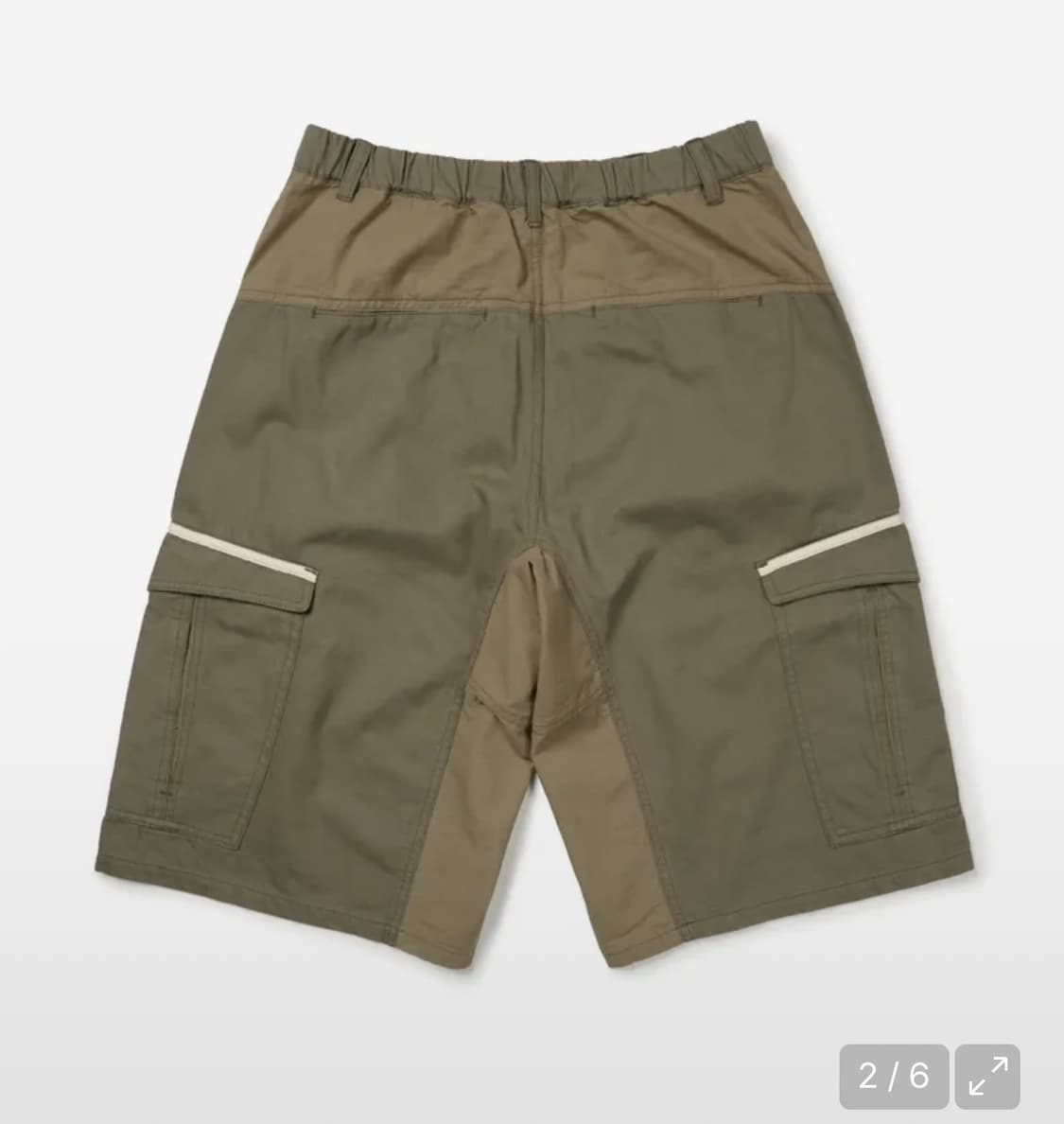ETCE MIXED CARGO SHORTS (Beige L) 상품이미지2