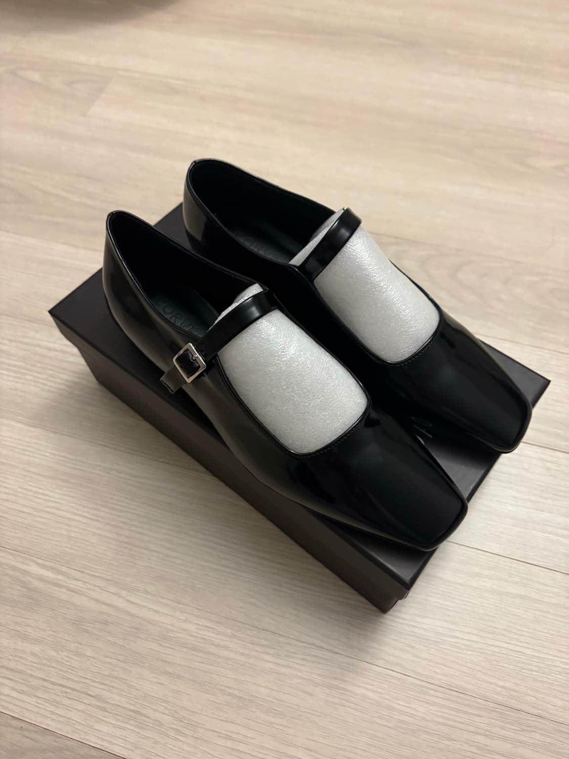 (새상품) 코르베 엘렌 메리제인 플랫 슈즈 240 상품이미지4