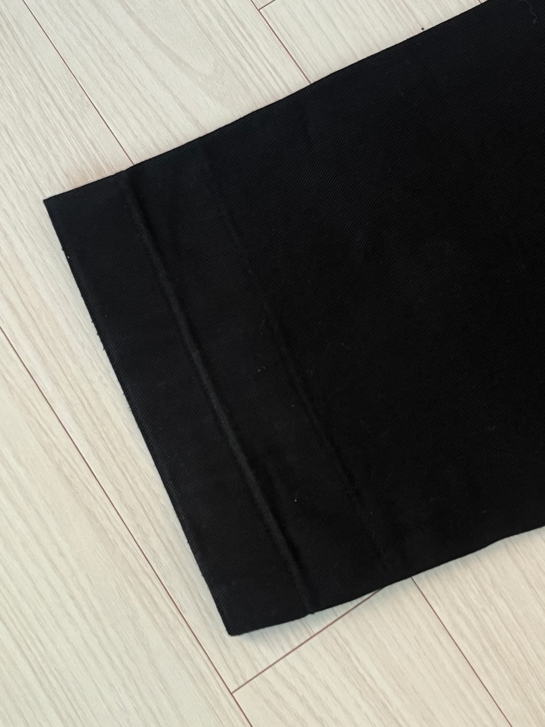 LFM 엘에프엠 와이드 레그 코튼 팬츠 블랙 1 사이즈 상품이미지5