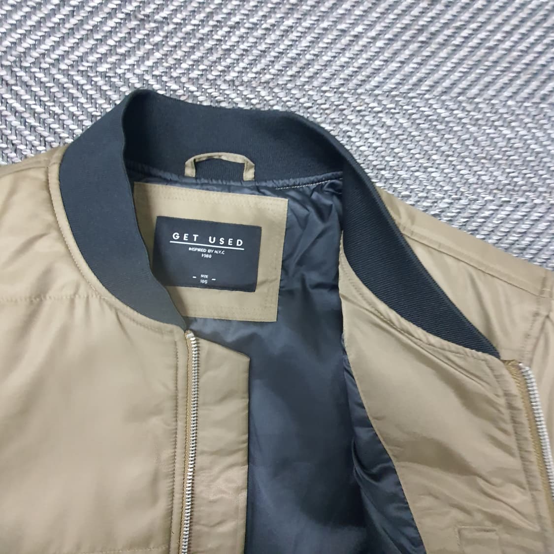 겟유즈드 집업 항공점퍼 남자105 상품이미지7