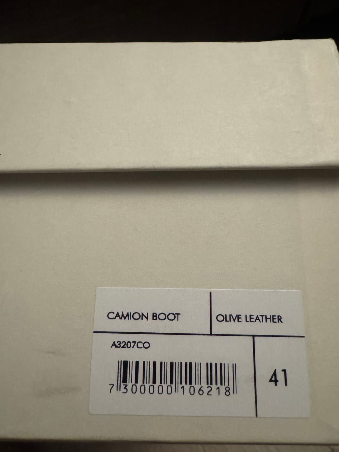 아워레가시 카미온 부츠 올리브 41사이즈 상품이미지4