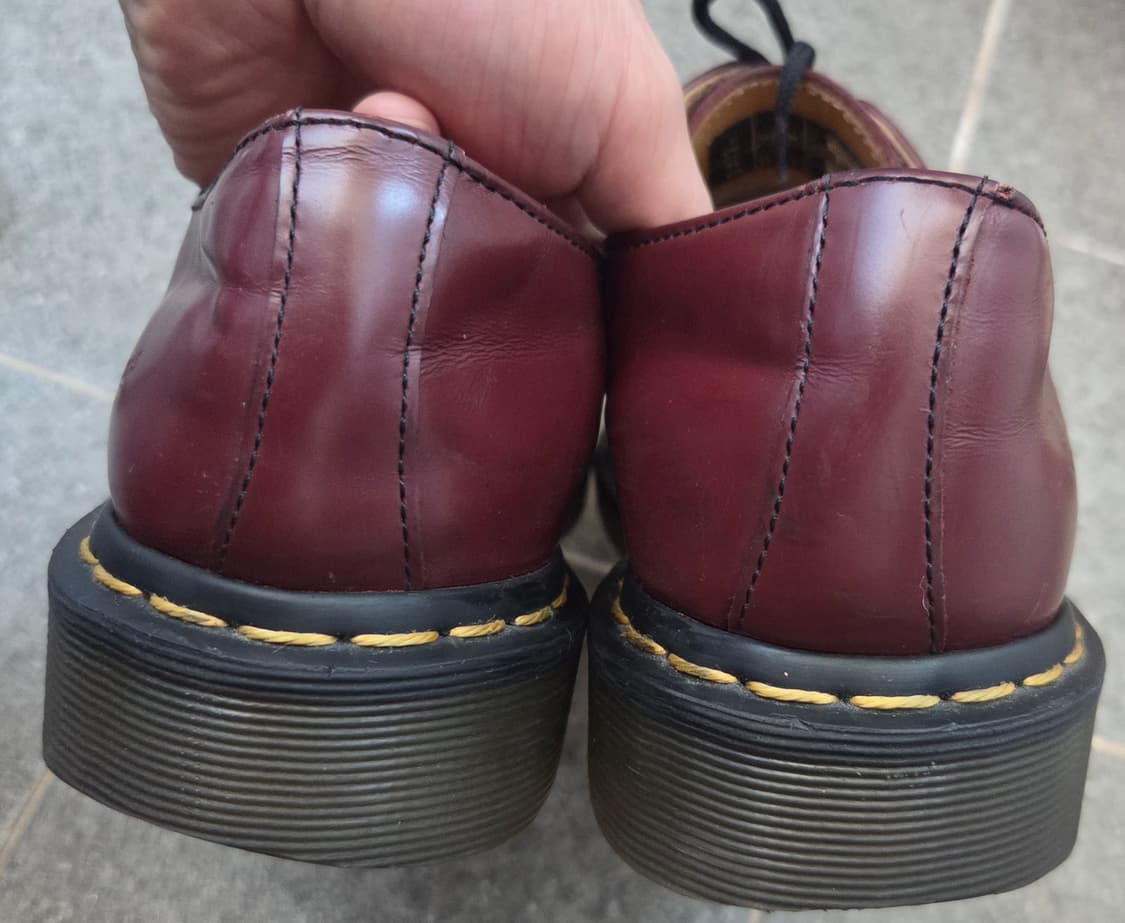 UK7 260 닥터마틴 1461 스무스 체리레드 3홀 버건디 상품이미지2