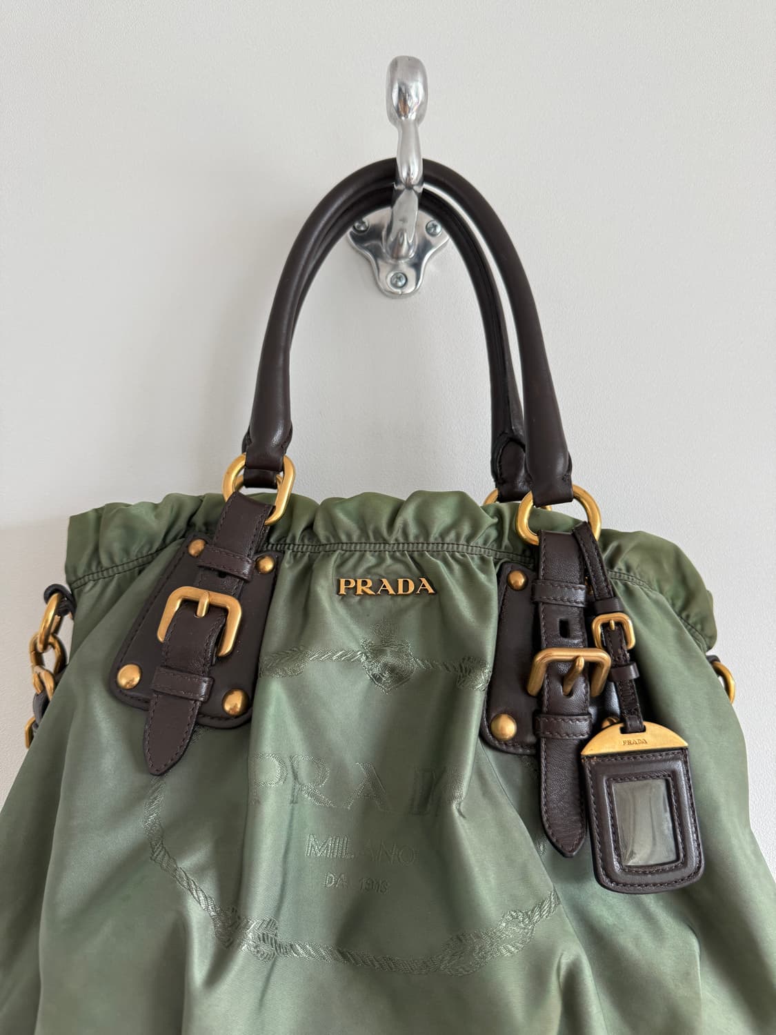 프라다(PRADA) 나일론&레더 토트백(크로스가능) 상품이미지2