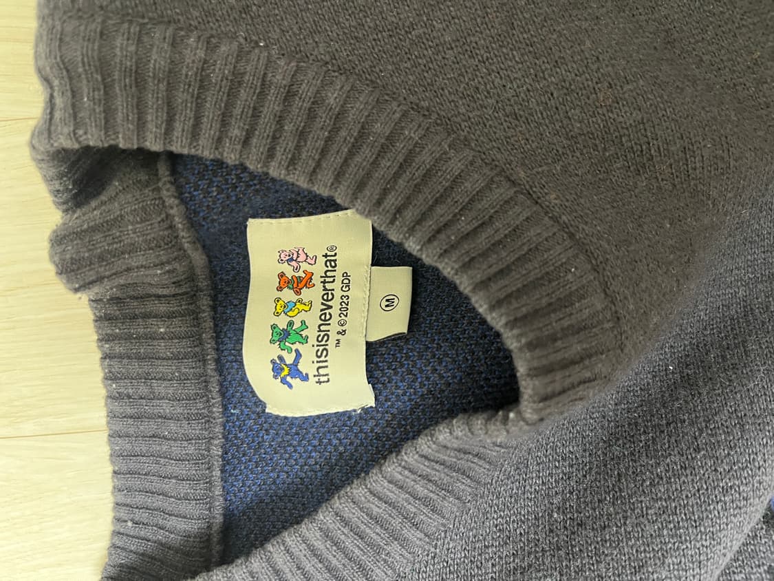 디스이즈네버댓 그레이트풀데드 니트 GD Dancing Bears Knit 상품이미지5