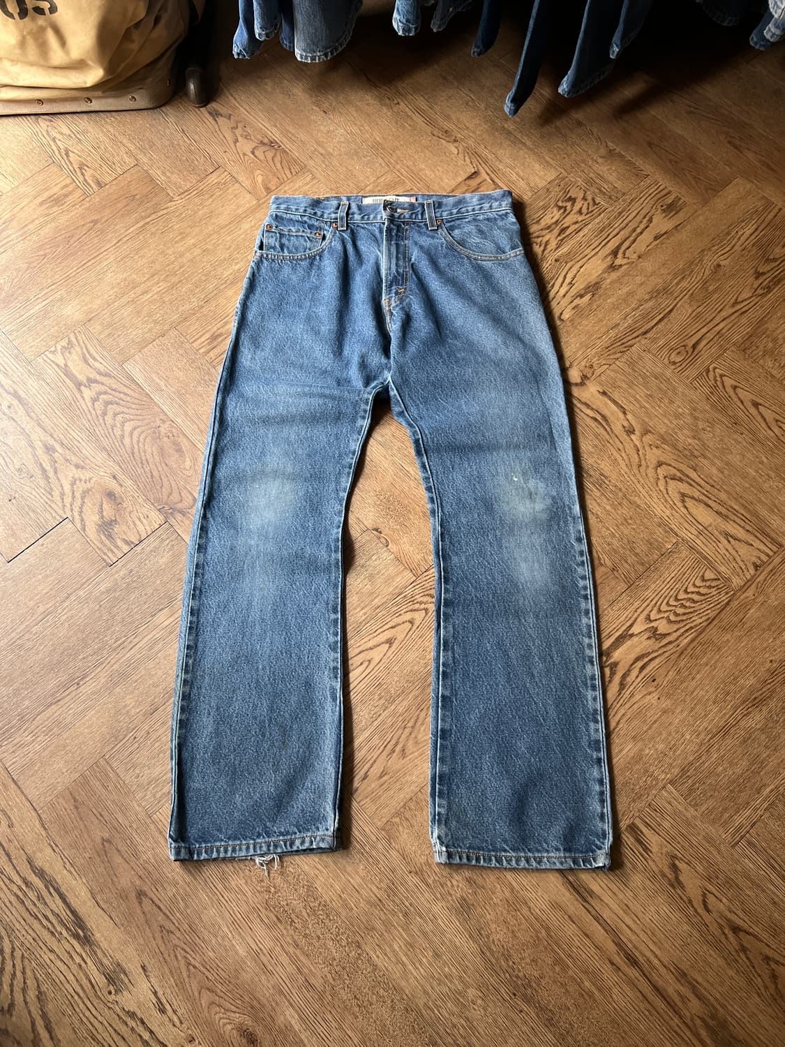 [31]00's 리바이스 USA 517 멕시코제 플레어 데님 팬츠 상품이미지2