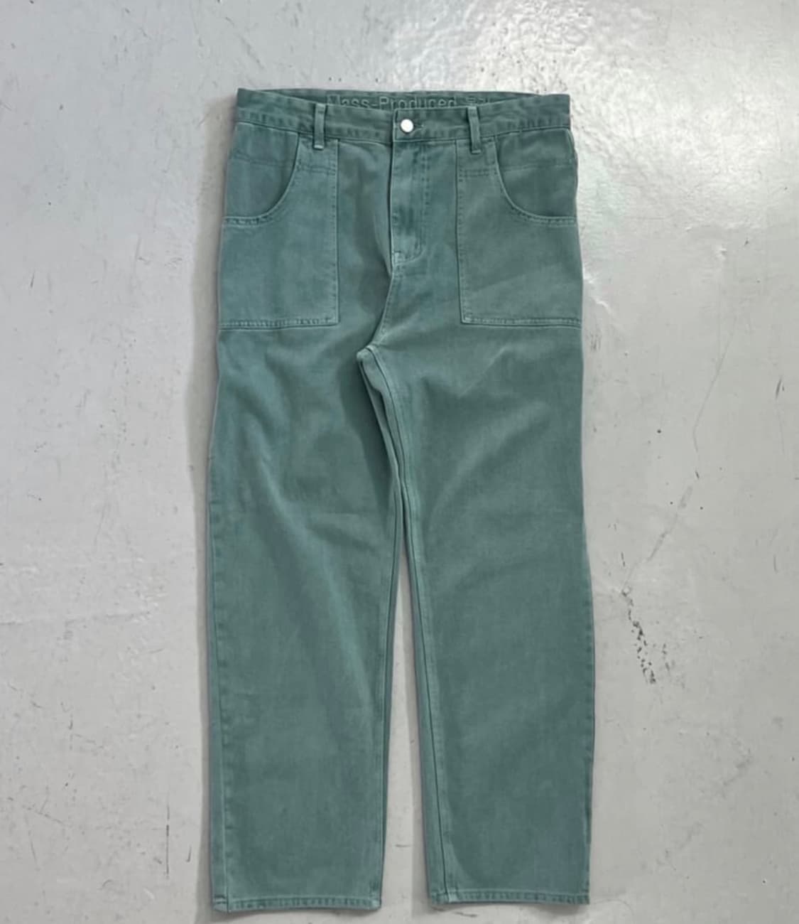 [M] PlasticProduct Painter Denim Pants 상품이미지2
