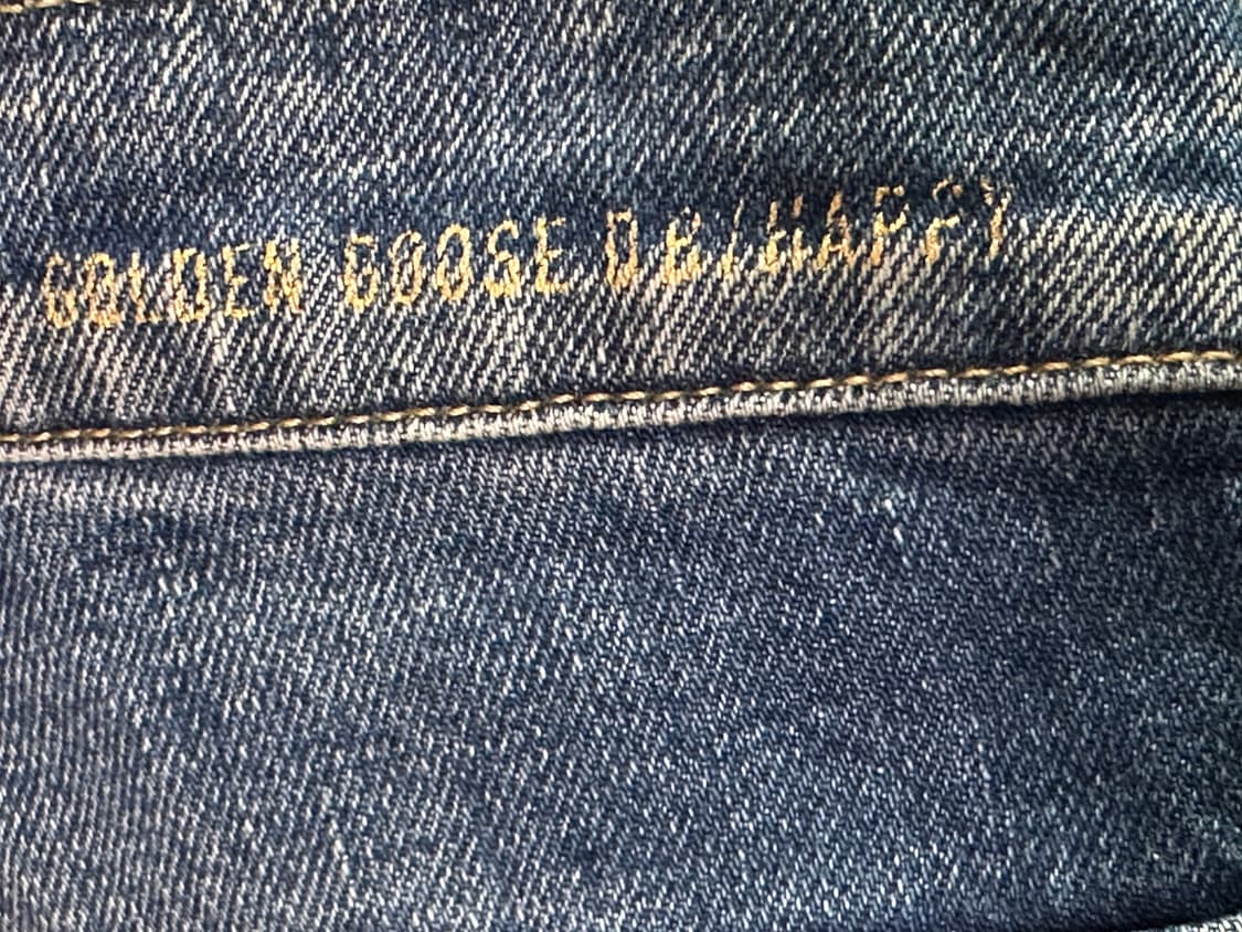 정품/이태리) 골든구스(GGDB) 'HAPPY' 빈티지 데님  상품이미지6