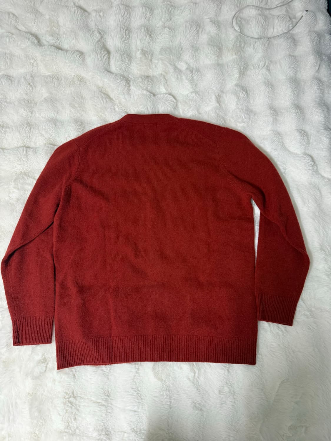 [XL] 유니클로 울 가디건 브릭 상품이미지2