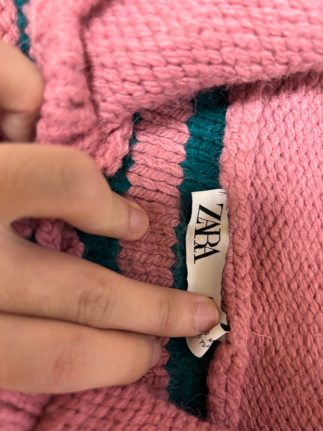 자라 ZARA 줄무늬 니트 S 상품이미지6