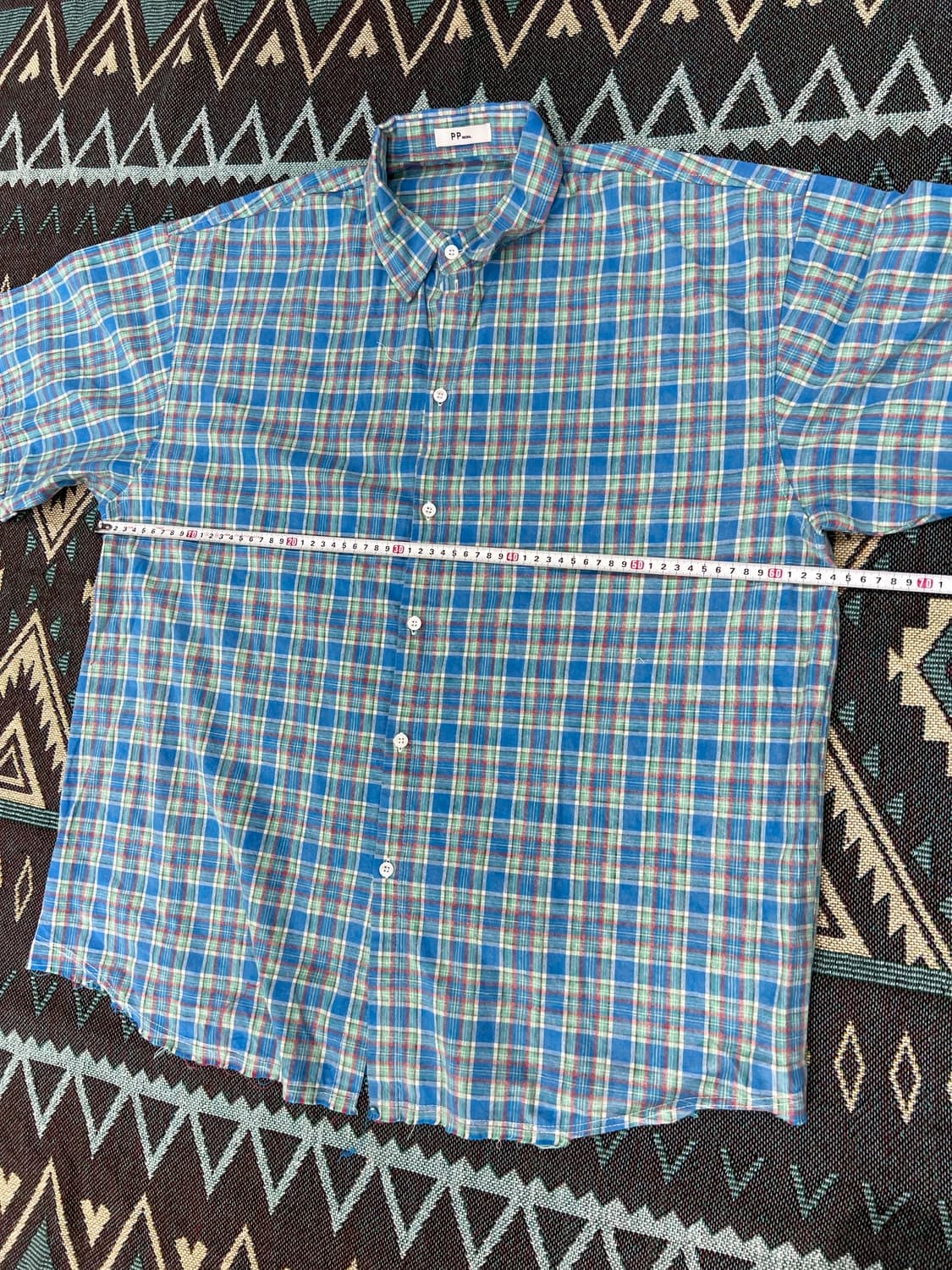 체크체크 빈티지 남방  상품이미지9