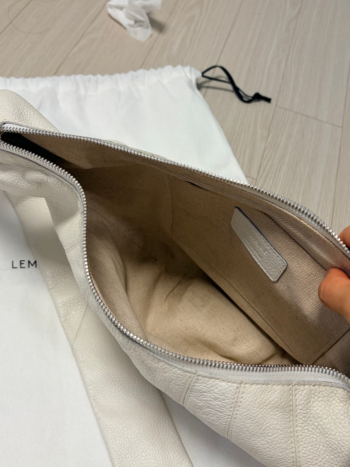르메르 미디움 크루아상 화이트 상품이미지5