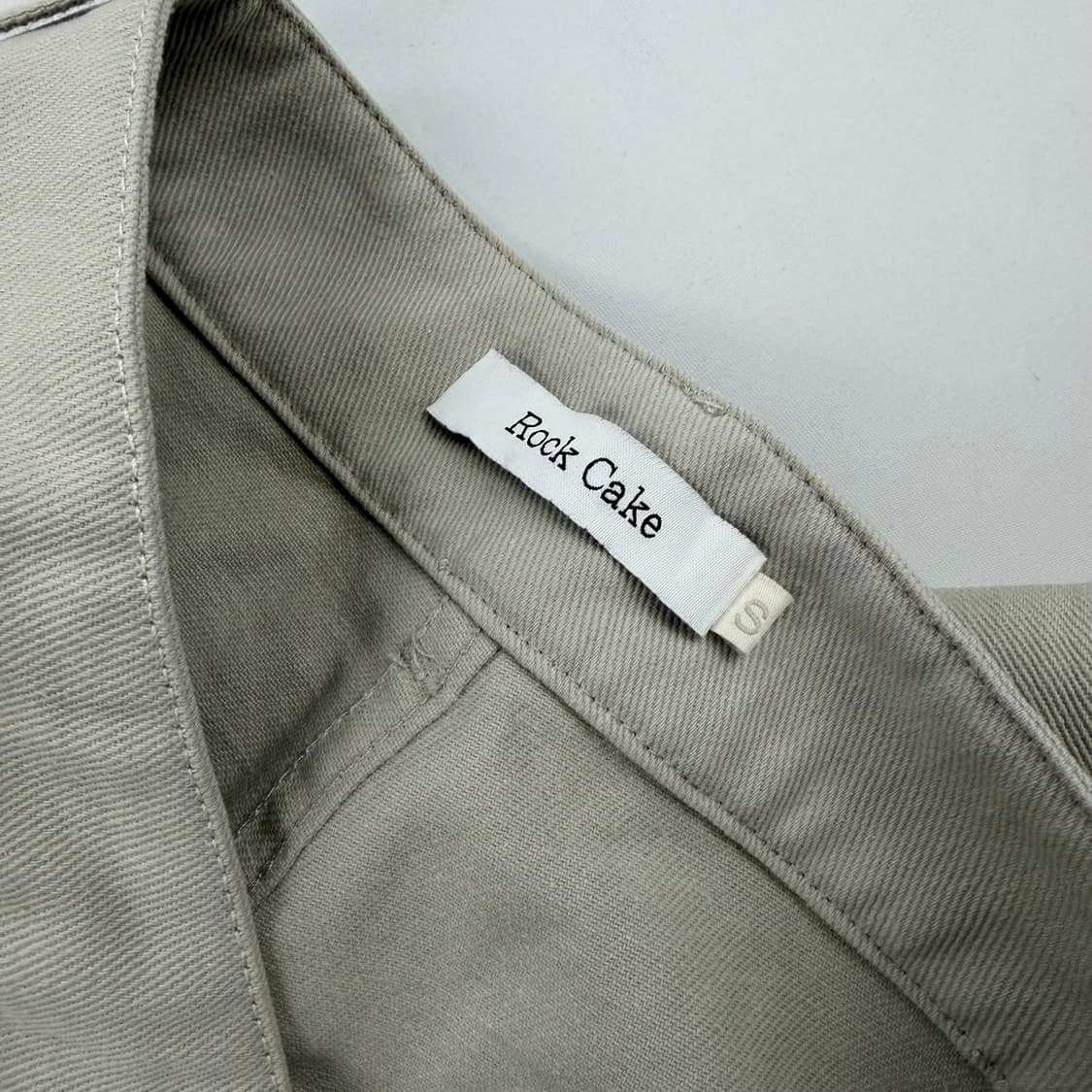 락케이크 96 Applique Pants -light gray 상품이미지6