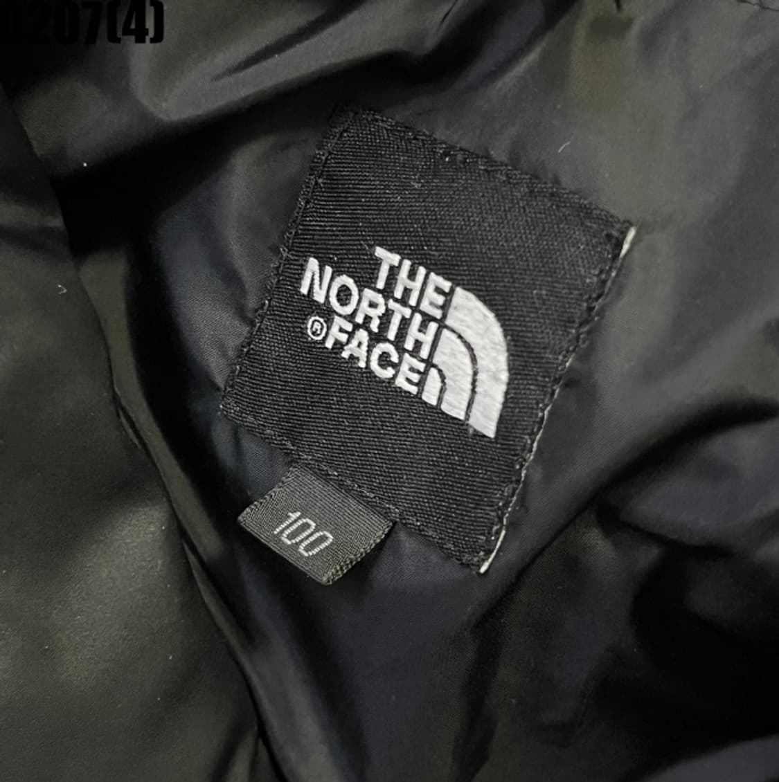 [100] 노스페이스 600 퀼팅 블랙 패딩 점퍼 0207(4) 상품이미지4