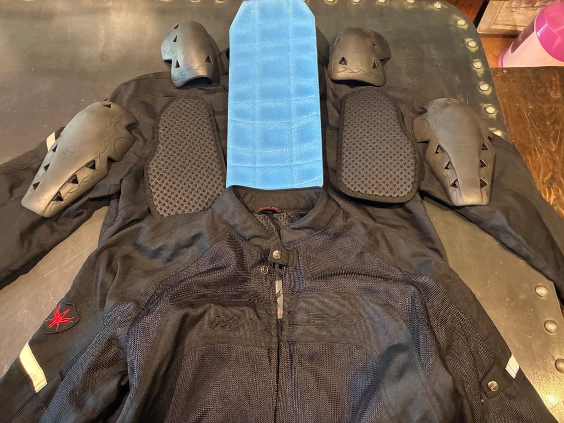 3 XL) maxler 맥슬러 라이딩 자켓 외피+내피+보호구 상품이미지9